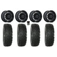 thumbnail image 1 of MSA Clubber 15" Wheels Black 37" RC500S Sticky Tires Can-Am Commander Maverick Renegade Outlander Defender, 1 of 4