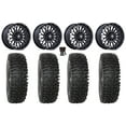 thumbnail image 1 of MSA Clubber 15" Wheels Black DDT 33" RC500 Tires Can-Am Maverick X3 / Honda Pioneer 1000 / Talon, 1 of 4