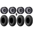 thumbnail image 1 of MSA Clubber 15" Wheels Black DDT 35" MotoRally Tires Can-Am Commander Maverick Renegade Outlander Defender, 1 of 4