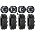 thumbnail image 1 of MSA Clubber 15" Wheels Black DDT 35" XT400 Tires Polaris RZR XP 1000 / PRO XP / Ranger XP 900/1000, 1 of 4