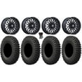 thumbnail image 1 of MSA Clubber 15" Wheels Black DDT 37" MotoCrusher Tires Polaris RZR Turbo R & Pro R Ranger 1500 Xpedition, 1 of 4
