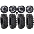 thumbnail image 1 of MSA Clubber 15" Wheels Black DDT 37" XTR370 Tires Can-Am Commander Maverick Renegade Outlander Defender, 1 of 4