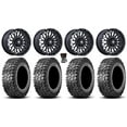 thumbnail image 1 of MSA Clubber 15" Wheels Gloss Black 34" Predator Tires Polaris RZR Turbo R & Pro R Ranger 1500 Xpedition, 1 of 4
