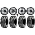 thumbnail image 1 of MSA Clubber 15" Wheels Machined 30" Rampage Tires Kawasaki Mule Pro FXT, 1 of 4