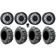 thumbnail image 1 of MSA Clubber 20" Wheels Black 35" Bogger Tires Sportsman RZR Ranger, 1 of 4