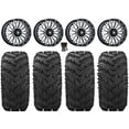 thumbnail image 1 of MSA Clubber 20" Wheels Machined 30" Reptile Tires Sportsman RZR Ranger, 1 of 4