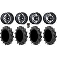 thumbnail image 1 of MSA Clubber 24" Wheels Black DDT 45" MotoHavok Tires Polaris RZR Turbo R & Pro R Ranger 1500 Xpedition, 1 of 4