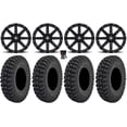 thumbnail image 1 of MSA Clutch 14" Wheels Black 28" Warrior AT Tires Sportsman RZR Ranger, 1 of 4