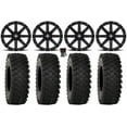 thumbnail image 1 of MSA Clutch 14" Wheels Black 30" ATX470 Tires Can-Am Maverick X3 / Honda Pioneer 1000 / Talon, 1 of 4