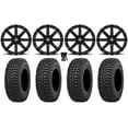 thumbnail image 1 of MSA Clutch 15" Wheels Black 32" Tricera Tires Polaris RZR XP 1000 / PRO XP / Ranger XP 900/1000, 1 of 4