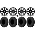 thumbnail image 1 of MSA Clutch 15" Wheels Black 33" Gripper R/T Tires Sportsman RZR Ranger, 1 of 4