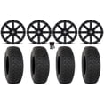 thumbnail image 1 of MSA Clutch 15" Wheels Black 35" DX440 Tires Sportsman RZR Ranger, 1 of 4