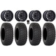 thumbnail image 1 of MSA Creed 14" Wheels Black 28" RT320 Tires Kawasaki Teryx Mule, 1 of 4