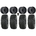 thumbnail image 1 of MSA Creed 14" Wheels Black 28" Roctane T4 Tires Polaris RZR XP 1000 / PRO XP / Ranger XP 900/1000, 1 of 4