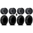 thumbnail image 1 of MSA Creed 14" Wheels Black 29.5" Swamp Lite Tires Honda Foreman Rancher SRA, 1 of 4