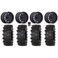 thumbnail image 1 of MSA Creed 14" Wheels Black 30" Outlaw M/T Tires Honda Foreman Rancher SRA, 1 of 4
