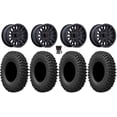 thumbnail image 1 of MSA Creed 14" Wheels Black 32" MotoCrusherTires Can-Am Commander Maverick Renegade Outlander Defender, 1 of 4