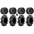 thumbnail image 1 of MSA Creed 14" Wheels Black 34" Assassinator Tires Sportsman RZR Ranger, 1 of 4