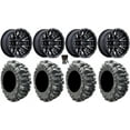 thumbnail image 1 of MSA Creed 14" Wheels Machined 27" Bogger Tires Kawasaki Mule Pro FXT, 1 of 4
