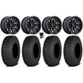 thumbnail image 1 of MSA Creed 14" Wheels Machined 27" Coyote Tires Kawasaki Mule Pro FXT, 1 of 4