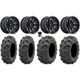 thumbnail image 1 of MSA Creed 14" Wheels Machined 27" Mud Lite XL Tires Honda Pioneer, 1 of 4
