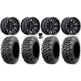thumbnail image 1 of MSA Creed 14" Wheels Machined 27" Sniper 920 Tires Honda Pioneer, 1 of 4