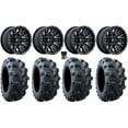 thumbnail image 1 of MSA Creed 14" Wheels Machined 28" Vampire II Tires Kawasaki Mule Pro FXT, 1 of 4