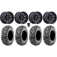 thumbnail image 1 of MSA Creed 14" Wheels Machined 30" Carnivore R/T Tires Honda Foreman Rancher SRA, 1 of 5