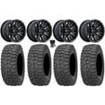thumbnail image 1 of MSA Creed 14" Wheels Machined 30" Rock-A-Billy Tires Can-Am Maverick X3 / Honda Pioneer 1000 / Talon, 1 of 4