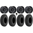 thumbnail image 1 of MSA Creed 14" Wheels Machined 30" Warrior AT Tires Sportsman RZR Ranger, 1 of 4