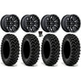 thumbnail image 1 of MSA Creed 14" Wheels Machined 30" Warrior XT Tires Can-Am Commander Maverick Renegade Outlander Defender, 1 of 4
