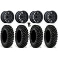thumbnail image 1 of MSA Creed 15" Wheels Black 32" Warrior XT Tires Sportsman RZR Ranger, 1 of 4