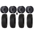 thumbnail image 1 of MSA Creed 15" Wheels Black 33" Roctane ST Tires Can-Am Maverick X3 / Honda Pioneer 1000 / Talon, 1 of 4