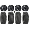 thumbnail image 1 of MSA Creed 15" Wheels Black 35" XCR350 Tires Can-Am Maverick X3 / Honda Pioneer 1000 / Talon, 1 of 4