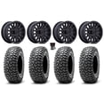 thumbnail image 1 of MSA Creed 15" Wheels Black 37" RocScraper Tires Kawasaki Mule Pro FXT, 1 of 4