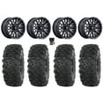 thumbnail image 1 of MSA Creed 15" Wheels Machined 30" Roctane T4 Tires Can-Am Commander Maverick Renegade Outlander Defender, 1 of 4