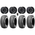 thumbnail image 1 of MSA Creed 16" Wheels Machined 29" Liberty Tires Kawasaki Teryx Mule, 1 of 4