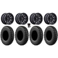 thumbnail image 1 of MSA Creed 16" Wheels Machined 32" MotoRally Tires Sportsman RZR Ranger, 1 of 4