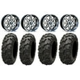 thumbnail image 1 of MSA DT Vibe 14" ATV Wheels 27" Blackwater Tires Sportsman RZR Ranger, 1 of 4