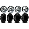 thumbnail image 1 of MSA DT Vibe 14" ATV Wheels 28" Swamp Lite Tires Sportsman RZR Ranger, 1 of 4