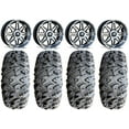 thumbnail image 1 of MSA DT Vibe 14" ATV Wheels 32" MotoClaw Tires Sportsman RZR Ranger, 1 of 4