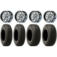 thumbnail image 1 of MSA Dark Tint Vibe 14" ATV Wheels 27" BFG KM3 Tires Can-Am Commander Maverick Renegade Outlander Defender, 1 of 5