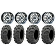 thumbnail image 1 of MSA Dark Tint Vibe 14" ATV Wheels 27" Mud Lite XL Tires Can-Am Commander Maverick Renegade Outlander Defender, 1 of 4