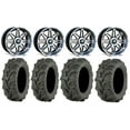 thumbnail image 1 of MSA Dark Tint Vibe 14" UTV Wheels 27" Mud Lite XTR Tires Kawasaki Mule Pro FXT, 1 of 4