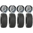 thumbnail image 1 of MSA Dark Tint Vibe 14" UTV Wheels 28" XCR350 Tires Kawasaki Mule Pro FXT, 1 of 4