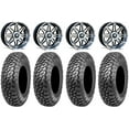 thumbnail image 1 of MSA Dark Tint Vibe 14" UTV Wheels 30" RAZR XT Tires Polaris RZR XP 1000 / PRO XP / Ranger XP 900/1000, 1 of 4