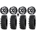 thumbnail image 1 of MSA Diesel 14" Wheels Black 27" ACP Tires Can-Am Maverick X3 / Honda Pioneer 1000 / Talon, 1 of 4