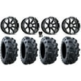 thumbnail image 1 of MSA Diesel 14" Wheels Black 28" Vampire II Tires Sportsman RZR Ranger, 1 of 4