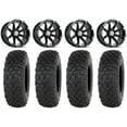 thumbnail image 1 of MSA Diesel 14" Wheels Black 30" Chicane DS Tires Kawasaki Mule Pro FXT, 1 of 4