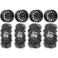 thumbnail image 1 of MSA Fang 14" Wheels Black 26" Moto MTC Tires Sportsman RZR Ranger, 1 of 4